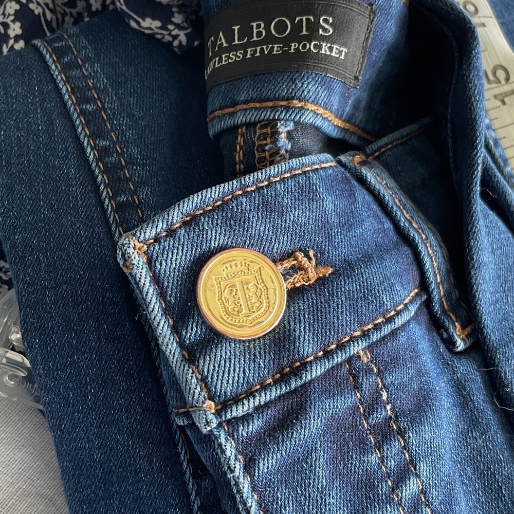 Talbots Dark Blue Skinny Jeans - Picture 9 of 9